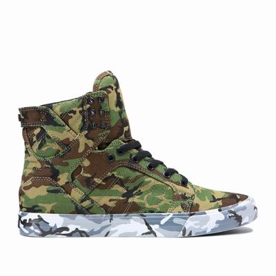 Férfi Supra SKYTOP Magasszárú Cipő HU750149 Camo